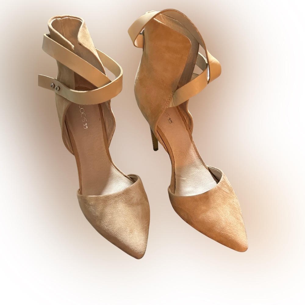 Joe's Jeans Laney Tan Strappy Heels